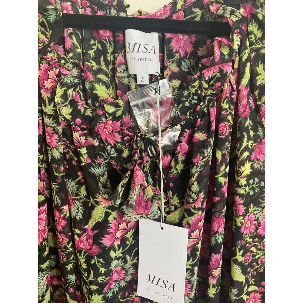 NWT MISA DRESS L ROMANTIC WHIMSIGOTH FEMININE INDIE COTTAGE WESTERN COQUETTE - Picture 6 of 12